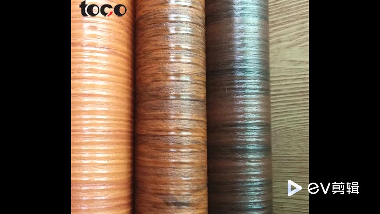 Decorative Self Adhesive Golden Vinyl Foil Laminate Paper Kitchen