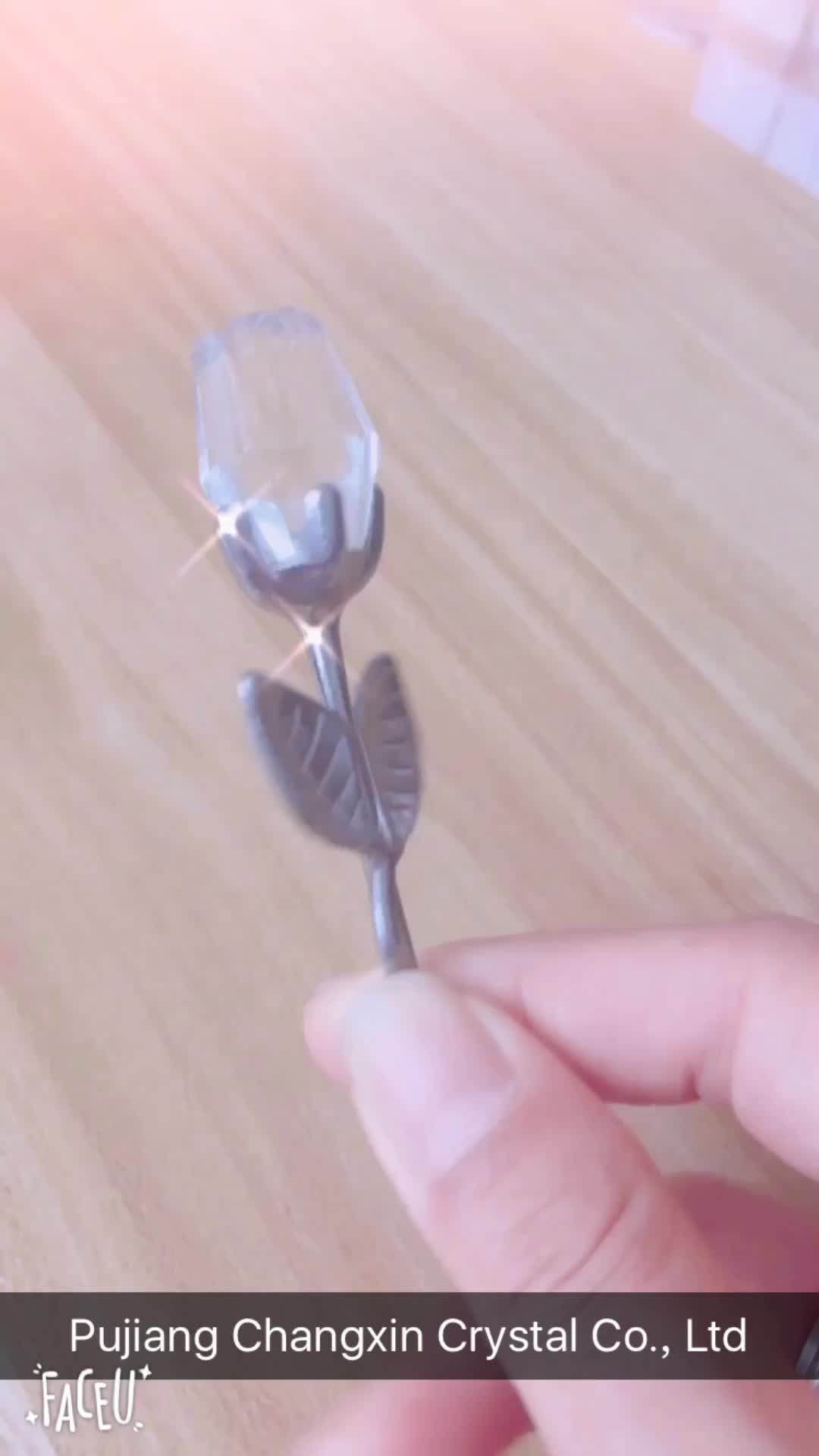 Wholesale Crystal Rose Wedding Favors Elegant Crystal Wedding Souvenirs