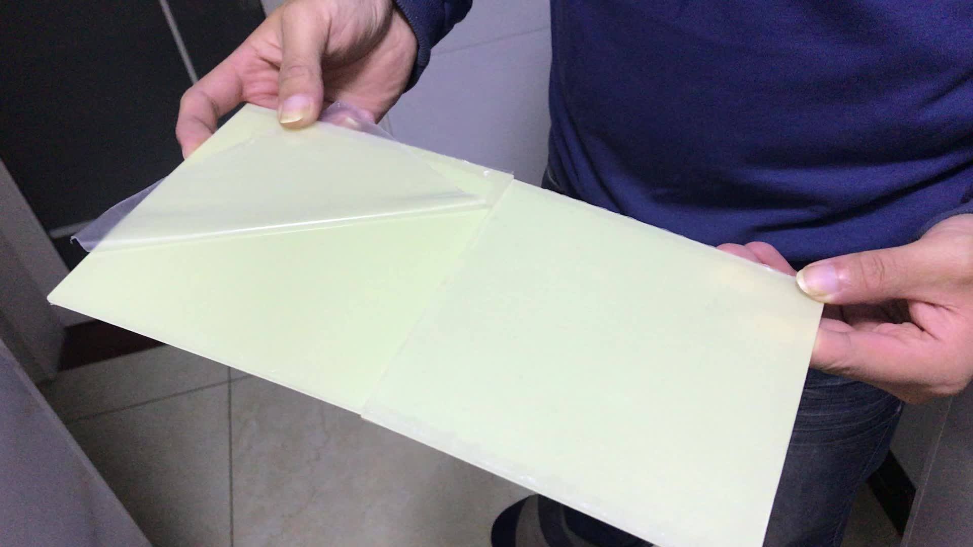 3mm 300x300mm Selfluminous Acrylic Board/photoluminescent Acrylic