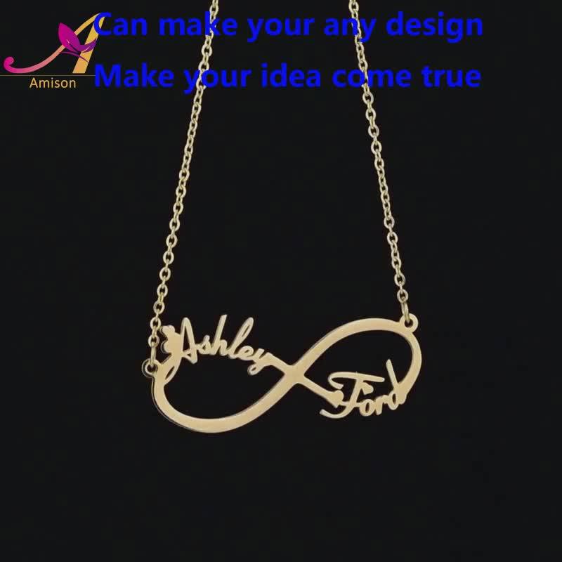 Wholesale 316l Stainless Steel Necklace Jewelry Custom Name Necklace