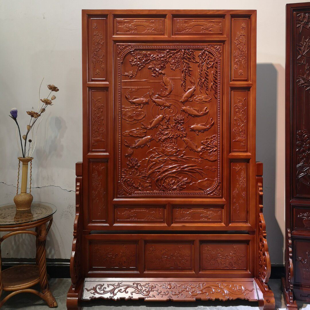 solid wood seat screen