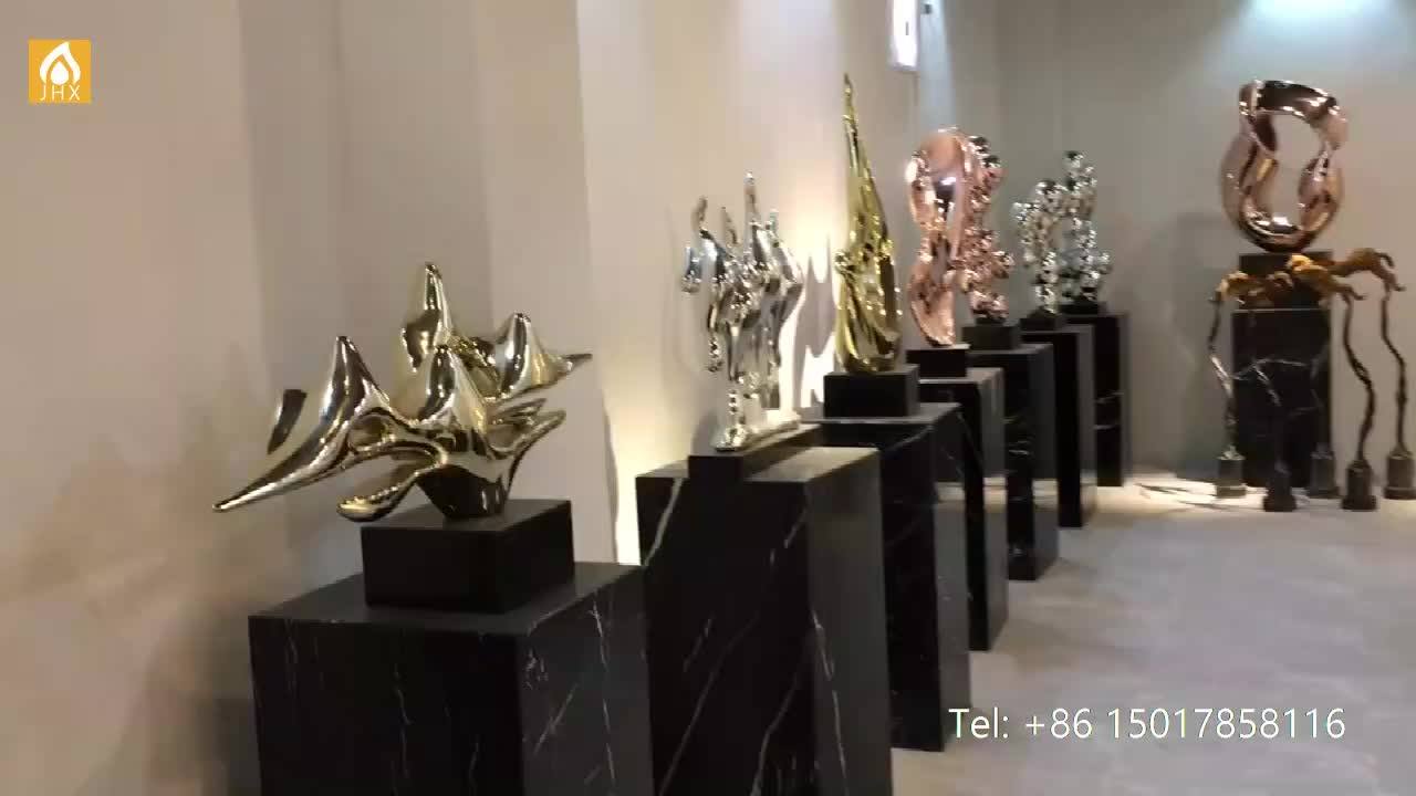 Resin Modern Home Decor Ornaments Polyresin Abstract Sculpture