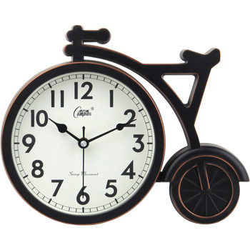 Combas clock ornaments home desktop bedroom mute