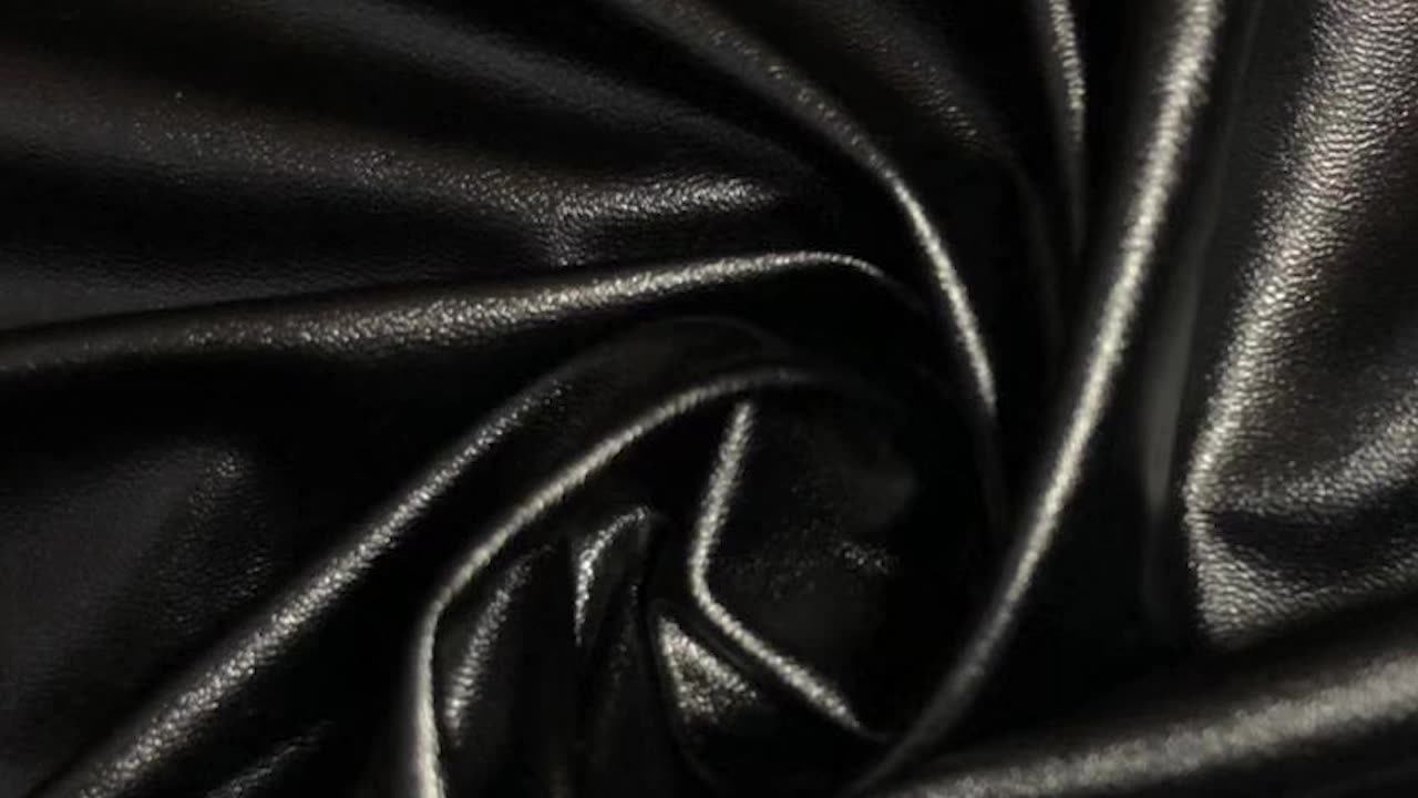 Warm 4 Way Stretch Pu Synthetic Leather Fabric Polyurethane Durable