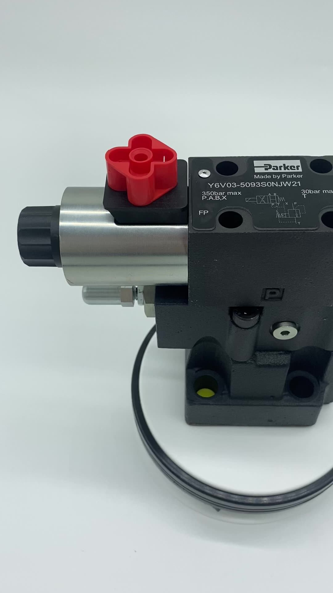 Hydraulic Valve Pilot Operated Pressure Relief Valves Flow Control