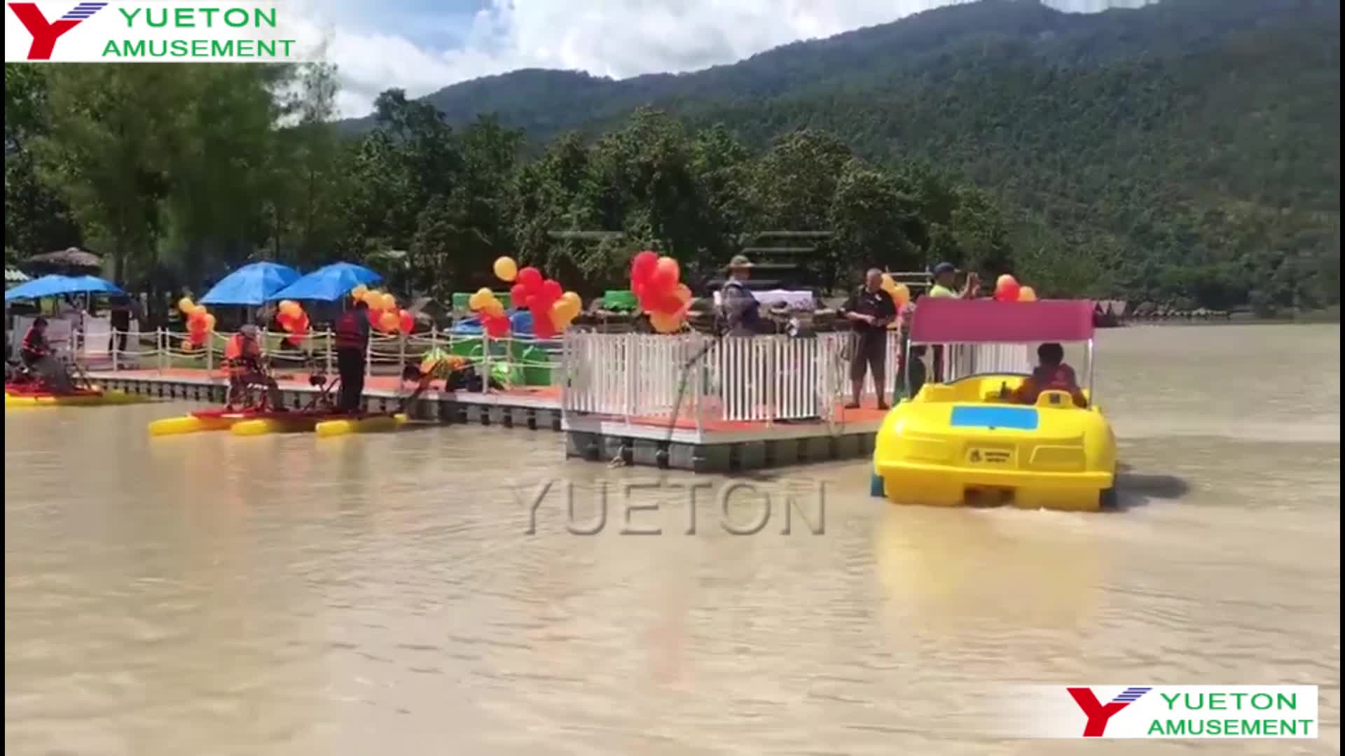 Aqua Bike Pedal One Person Water Sport Park Bikes For Adults Buy