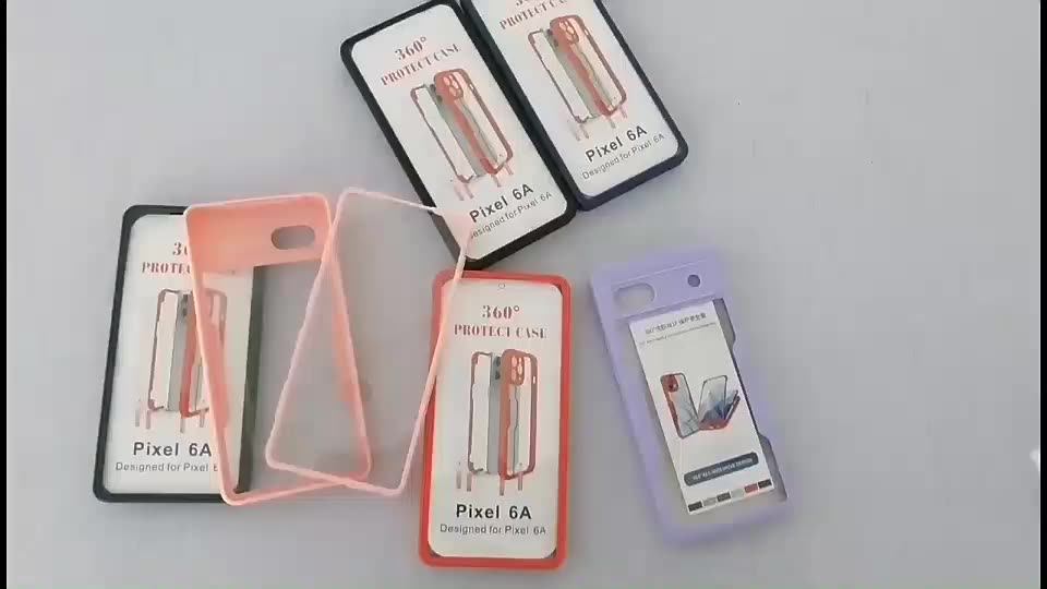 Wholesale Double Sided 360 Full Protection Transparent Phone Case