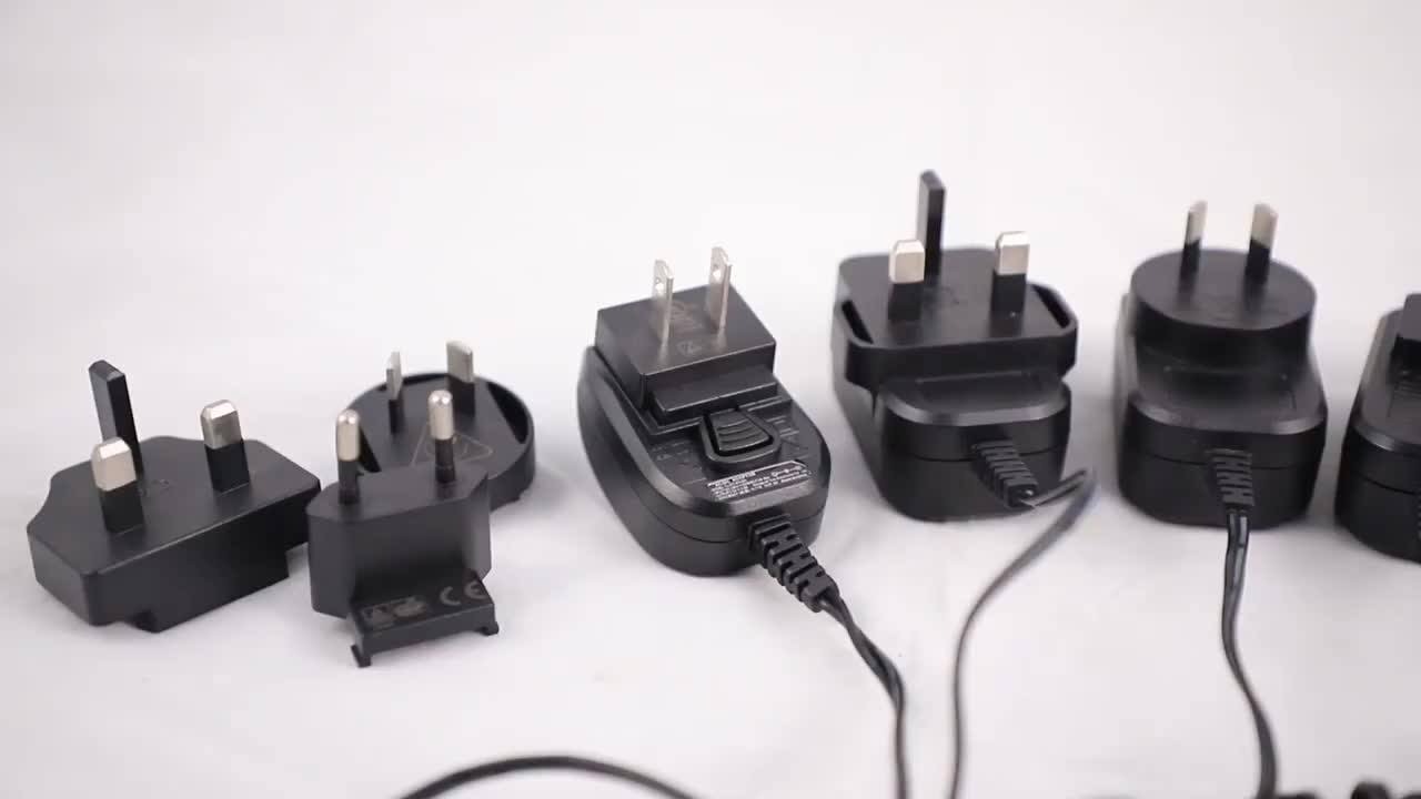 336 Eu Plug Wall Mount Ac Dc Adapter 12v Switching Power Adaptor 5v 6v