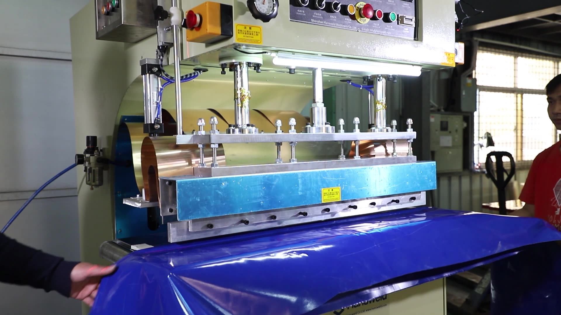 Hf Tarpaulin Welding Machine For Pvc Pu Membrane Welder For Pvc Large