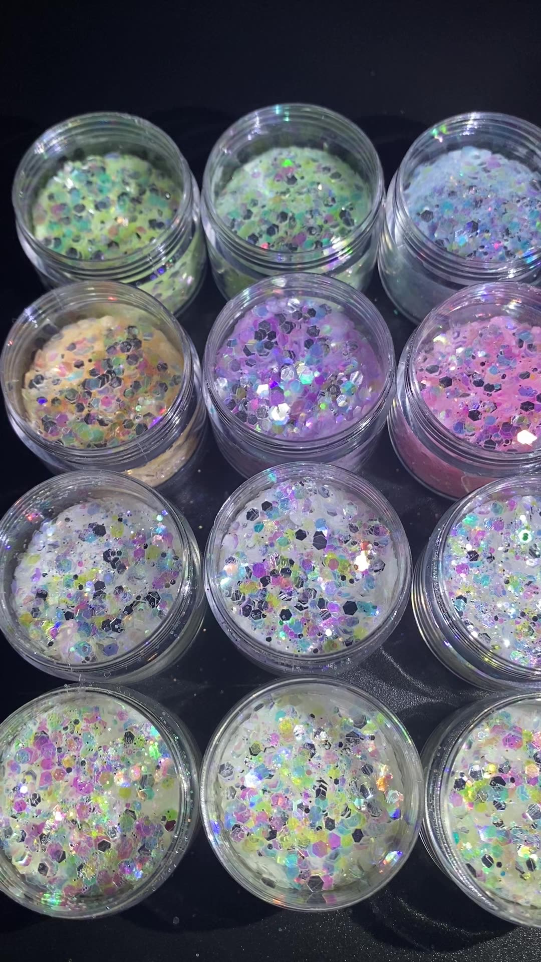 Luminous Glow In Dark Glitter Pet Material Nails Acrylic Powder Glow In Dark Glitter Buy Glow