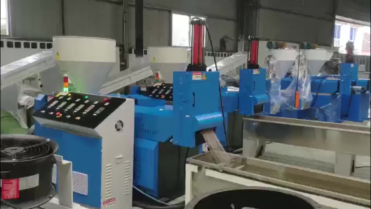 Polyethylene Pp Pe Film Recycling Extrusion Machines Waste Reciclaje De