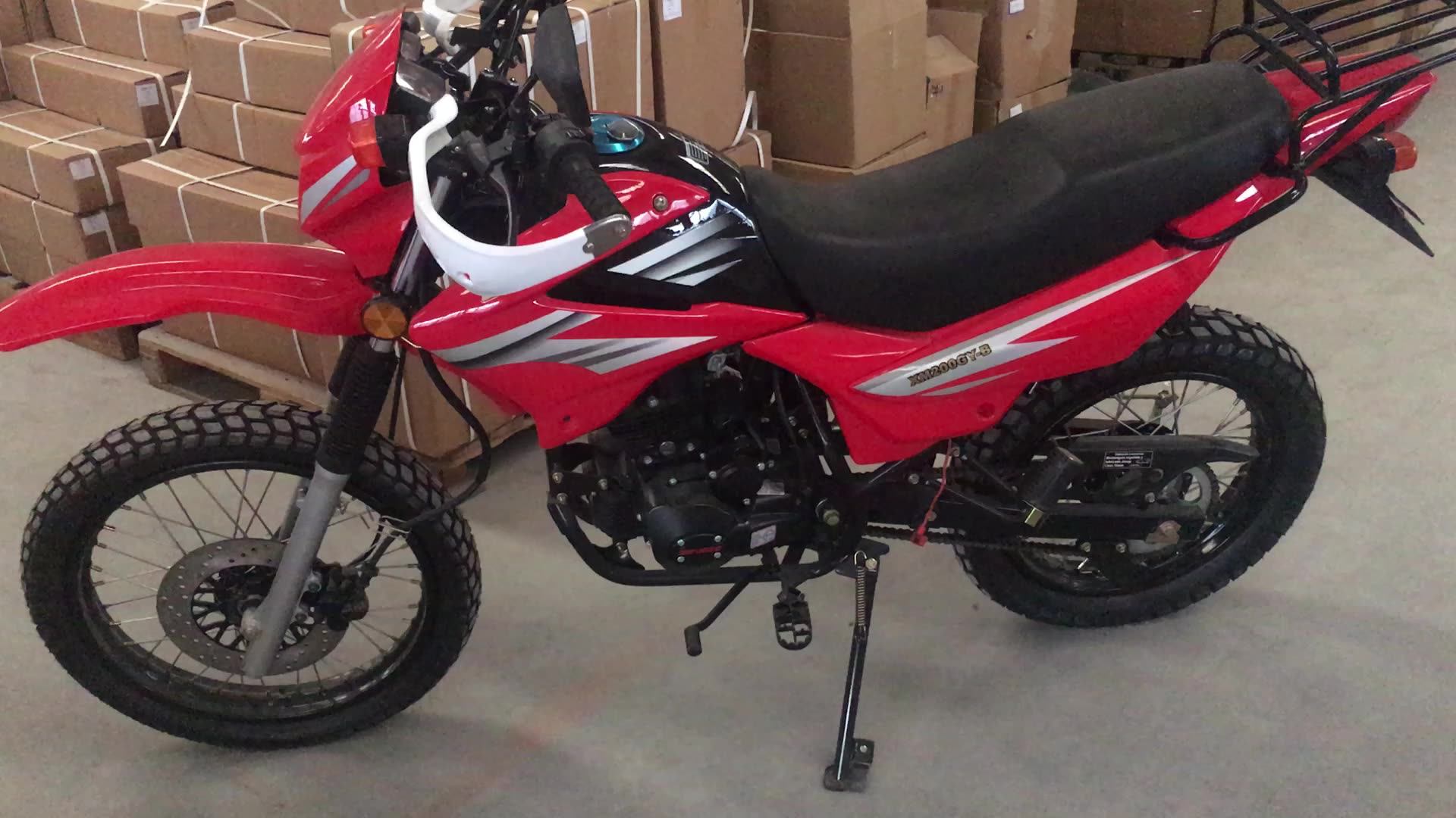 Factory Sell Motorcycles Brazil Offroad Motorcycles / 200cc Dirt Bike