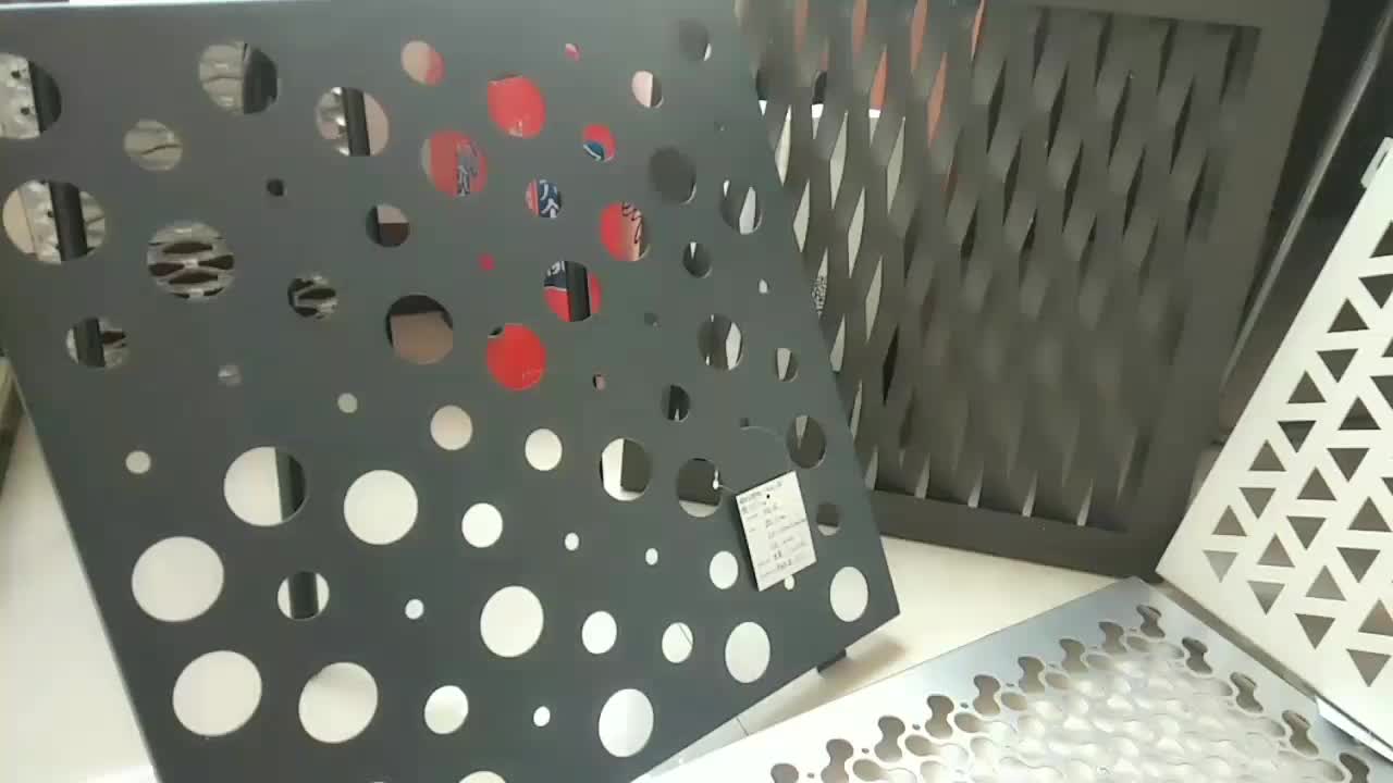 Perforated Corrugated Metal Panels/perforated Metals For Curtain Wall