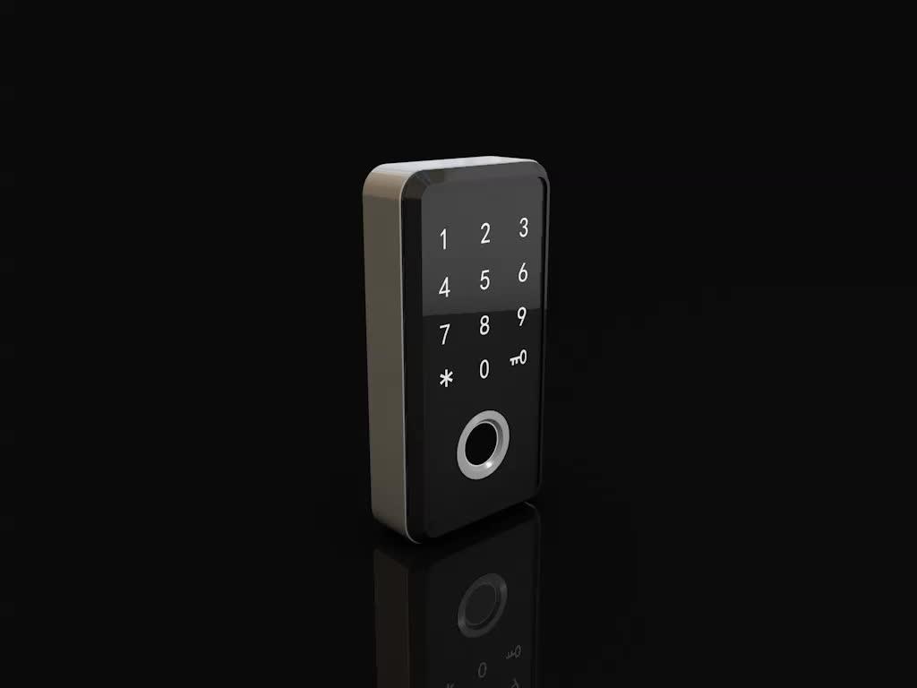 Smart Fingerprint Digital Rim Lock Blue Tooth Keyless Password Passcode Mobile Code Finger Wifi