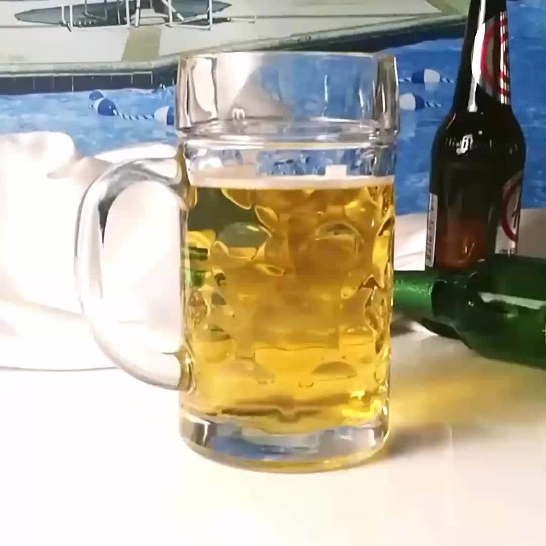 Aliisar Hot Products Wholesale Cheap 1 Litre Beer Glass Mug With Handle Buy Beer Mugs,Glass