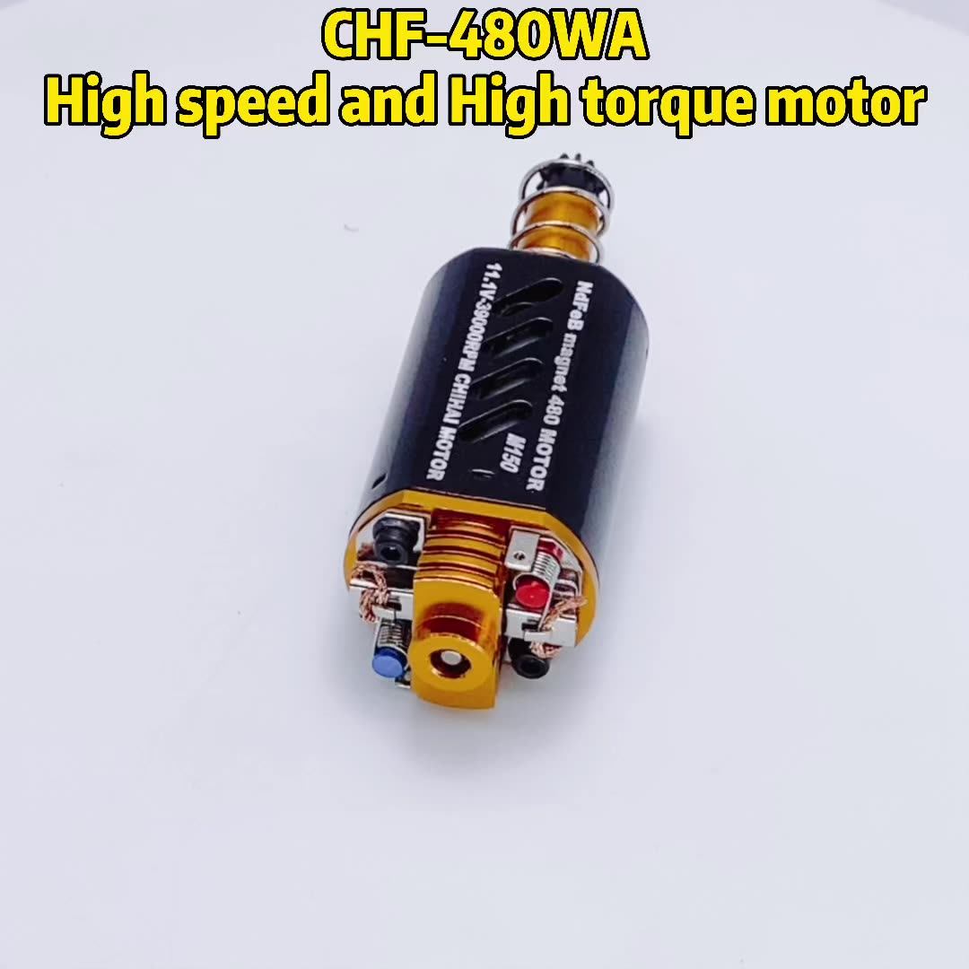Chihai Motor 480WA 11.1V 39000RPM CNC M150 High Speed AEG Short