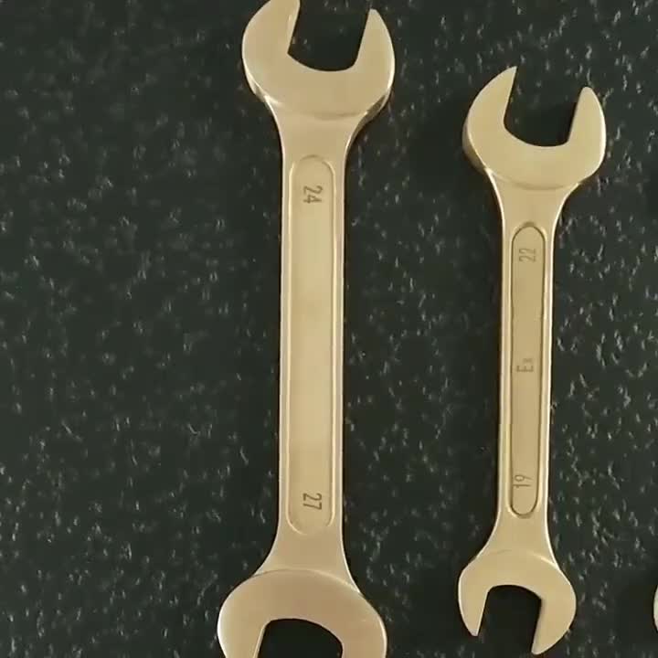 Combination Wrench Set Metric 11pcs Non Sparking Double End Open