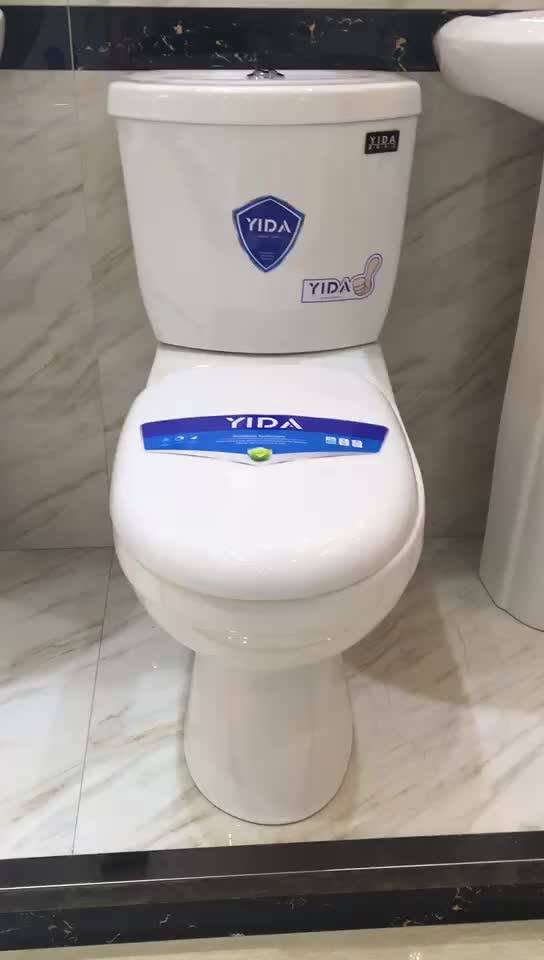 China supplier Twyford Two Piece P Trap For Africa cheap kenya color wc toilets bowl, View China