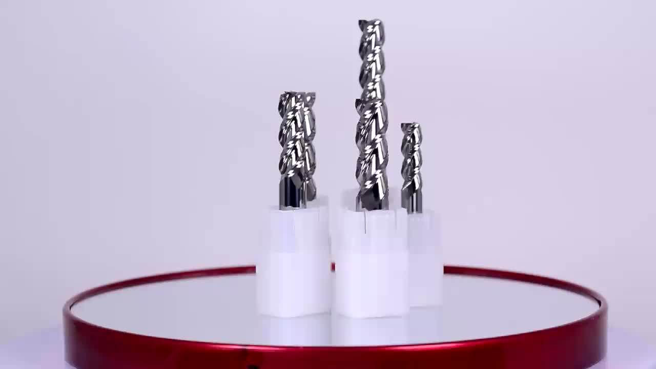3 Flute Germany Solid Carbide Sheet Metal Pcb Cutting Tools Lathe Tools