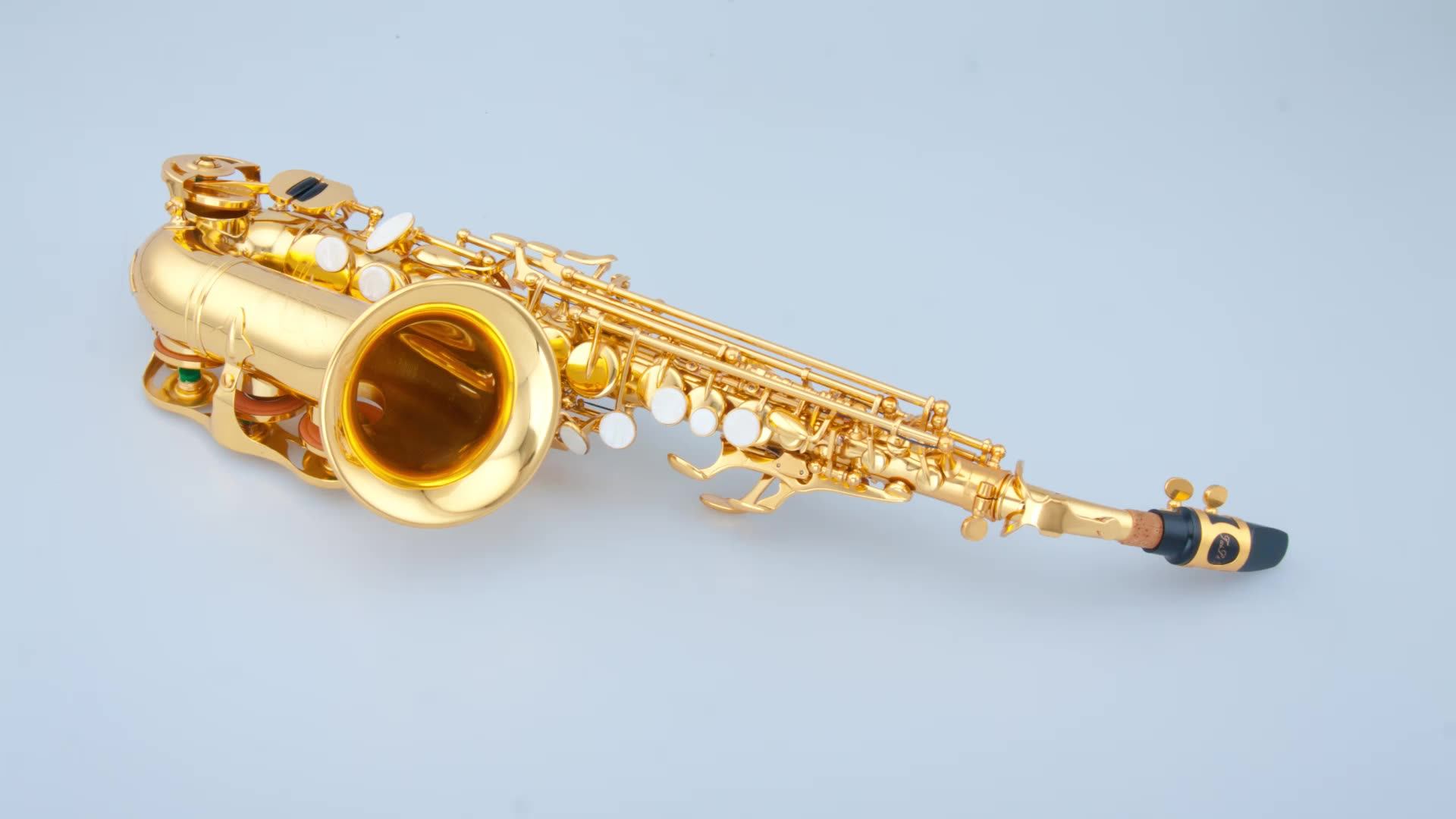 Tsss656 Taishan Mini Saxophone Soprano Courbé Buy Saxophone Soprano
