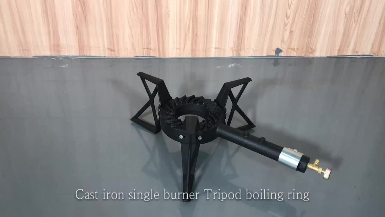 Cast Iron Burner Camping Gas Cooker With 3 Legs Buy Simple Cast Iron