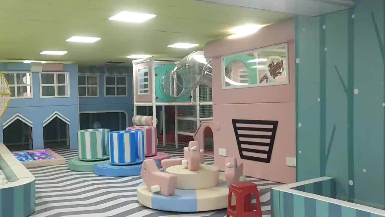 Indoor Soft Playground Bouncer Wholesale Kids Jumping Mechanism Theme