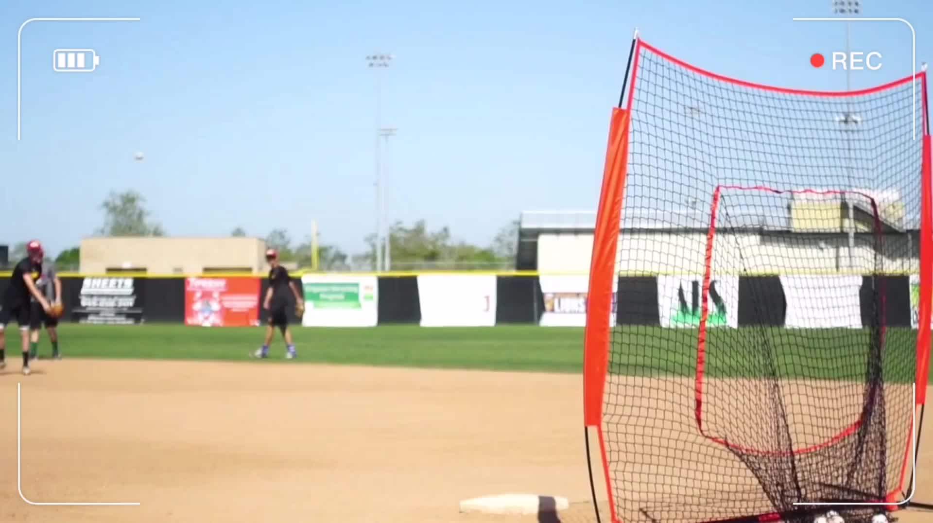 baseball hitting net