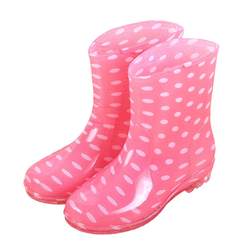 Short tube Internet celebrity rain boots waterproof shoes rain boots rubber shoes overshoes for women plastic adult cute adult fashion non-slip water boots