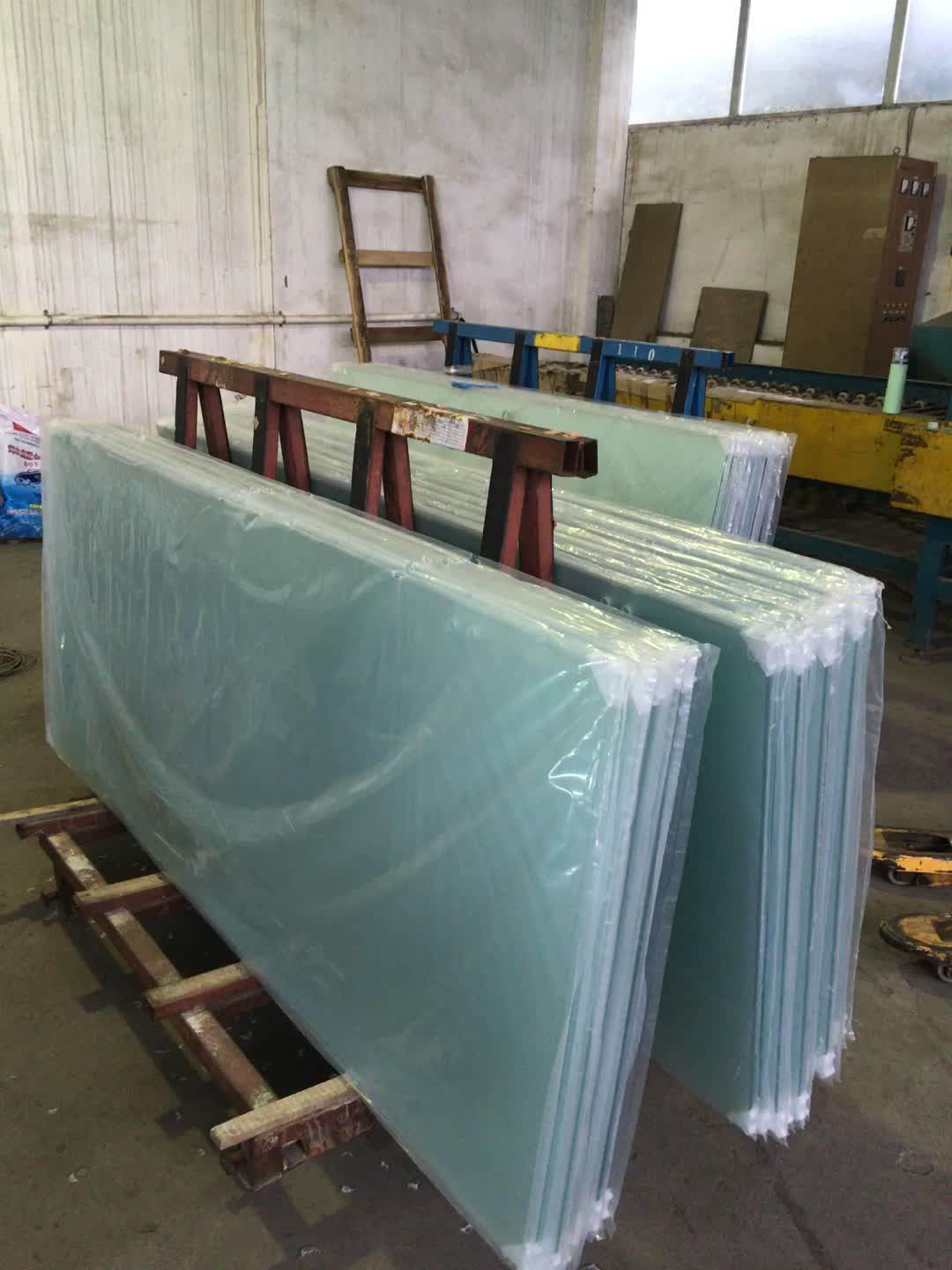 8mm Clear Tempered Shower Door Glass With Sgcc Ansi Z97.12015 & Can