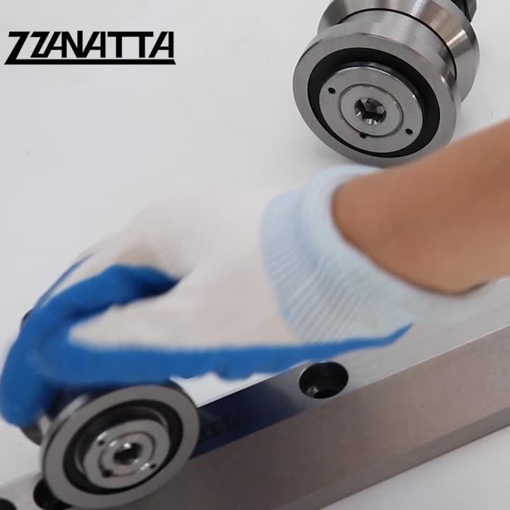 Rolbloc Heavy Duty Linear Guides Prismatic Rails With Bearings And