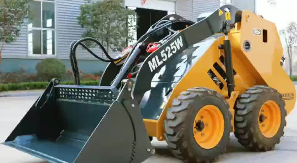 Best Price Of Chinese Ml525w Track Like Bobcat Electric Mini Skid Steer