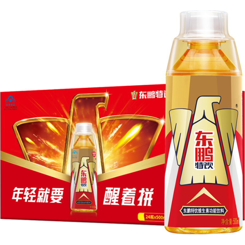 Dong Peng special drink vitamin functional drink tired sleepy young awake spelling to refresh the fear of fatigue 500ml * 24 bottles