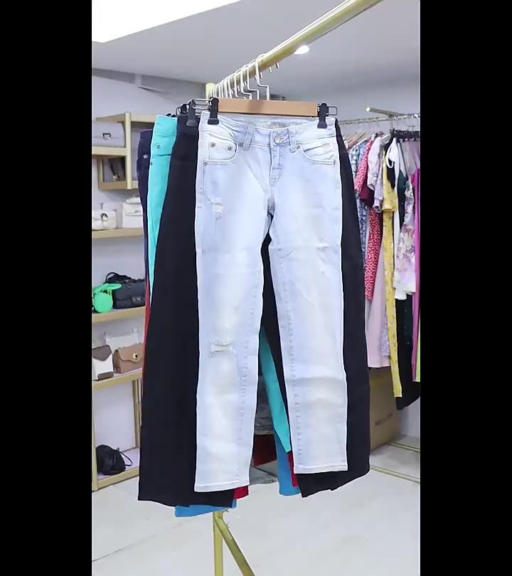 Cotton Trousers Used Clothing Apparel Stock Used Clothes Bulk From