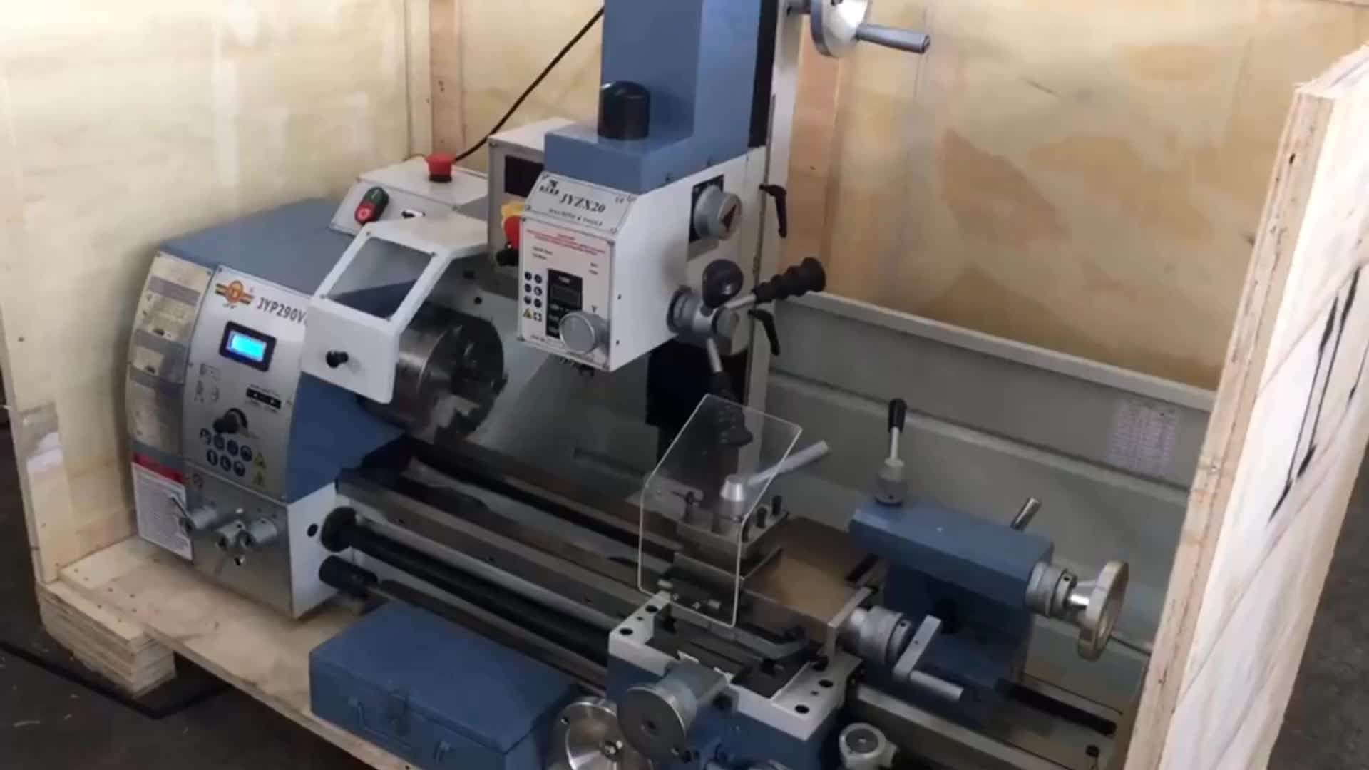 Combination Bench Lathe Milling Machine Jyp250v Buy Lathe Milling