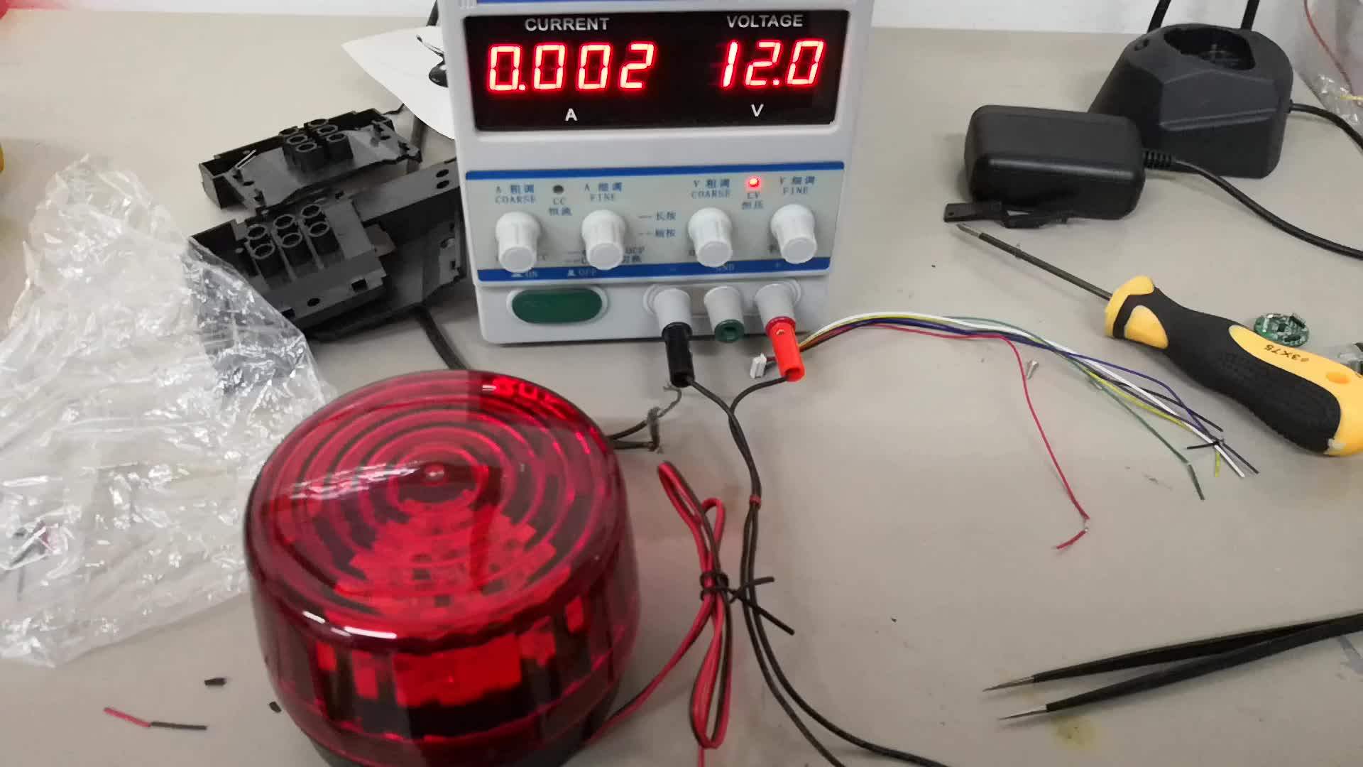 Indoor 15w 12vdc Abs And Led Use For Security Alarm System Strobe Light