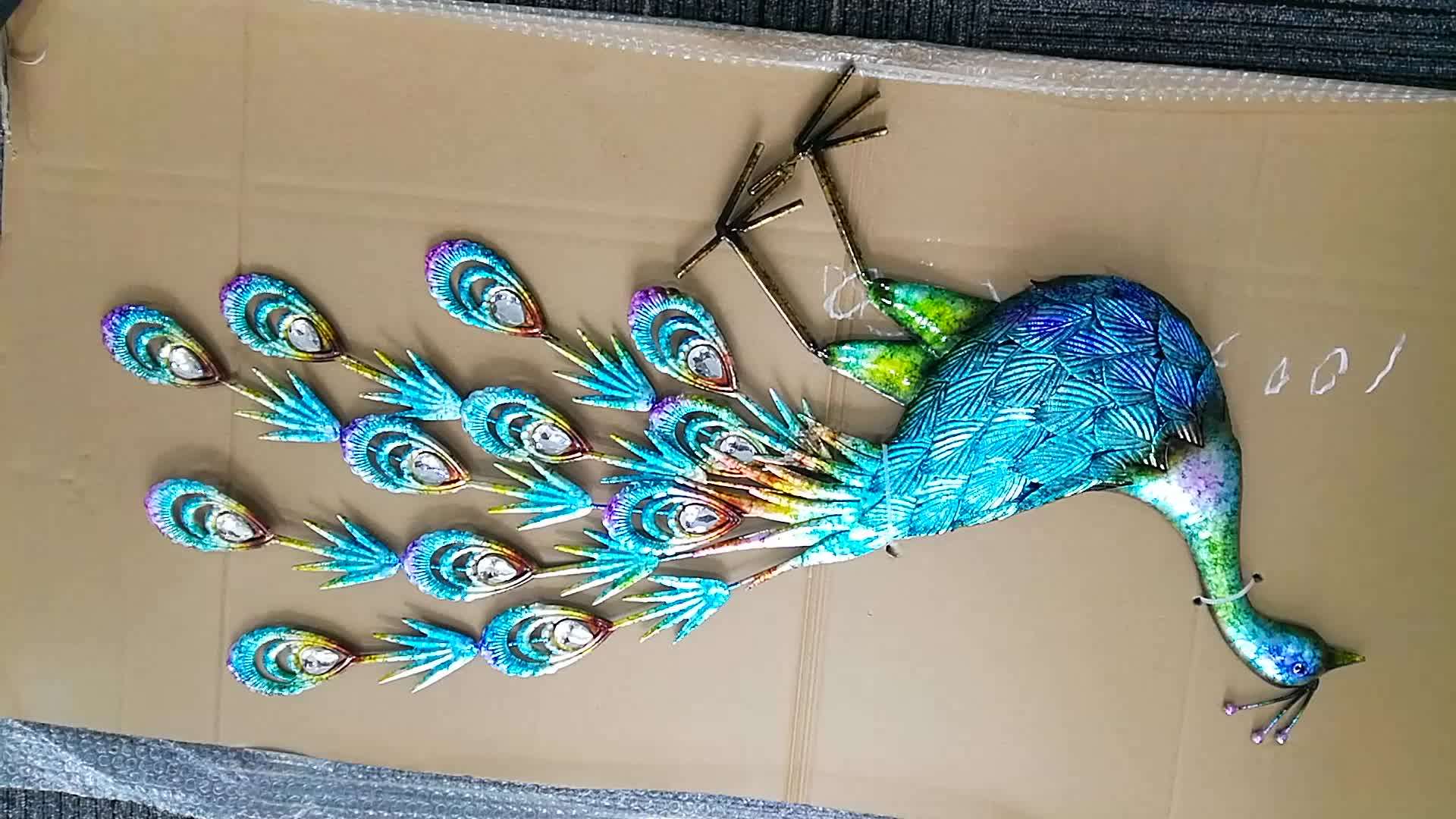 Animated Home Goods Decor Peacock Metal Wall Art Wholesale Buy Metal