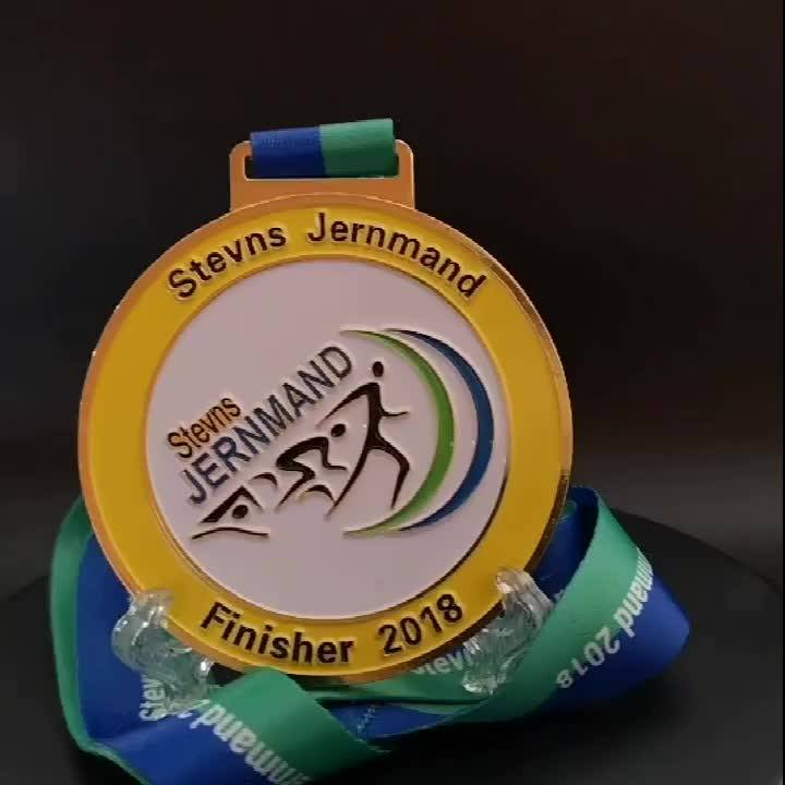 Custom Made Sports Medal Finisher Enamel Marathon Medal Welldesigned