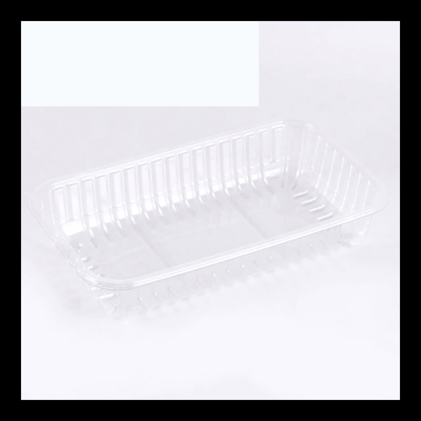 Supermarket Vegetable Takeaway Tray Disposable Custom Pet Convenient