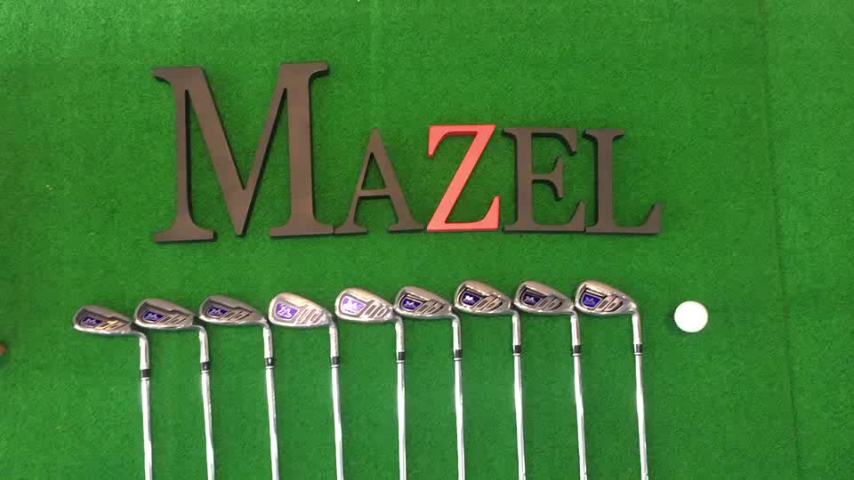 Mazel Golf Clubs Complete Set 4sw(9 Pieces) With Graphite Shaft,Right