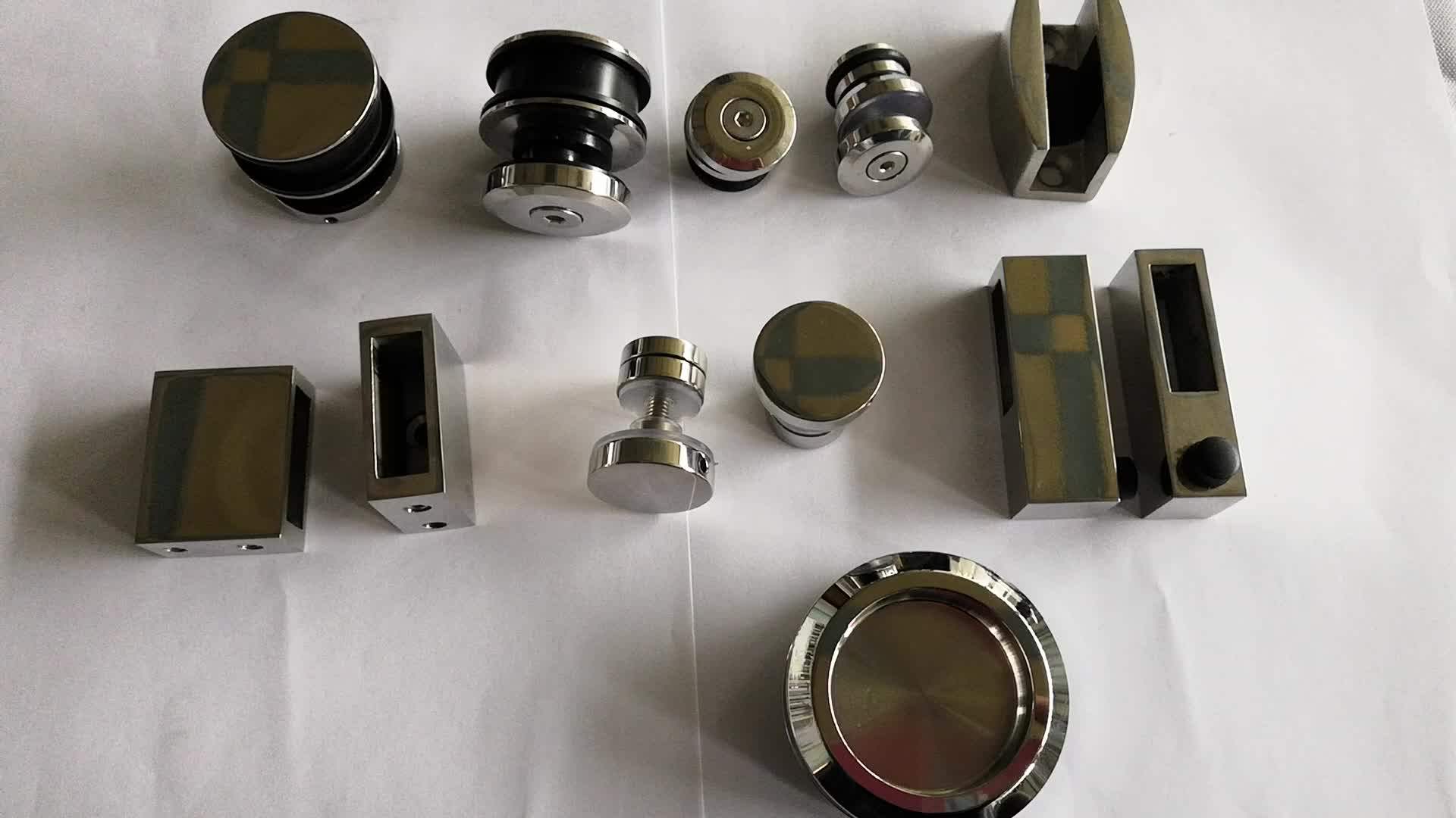 Hot Sale Glass Door Accessories For Bathroom Glass Door Stainless Steel