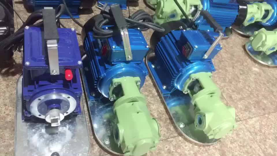 Wcb Series Small Gear Oil Pump Portable Electric Oil Pump Self Priming