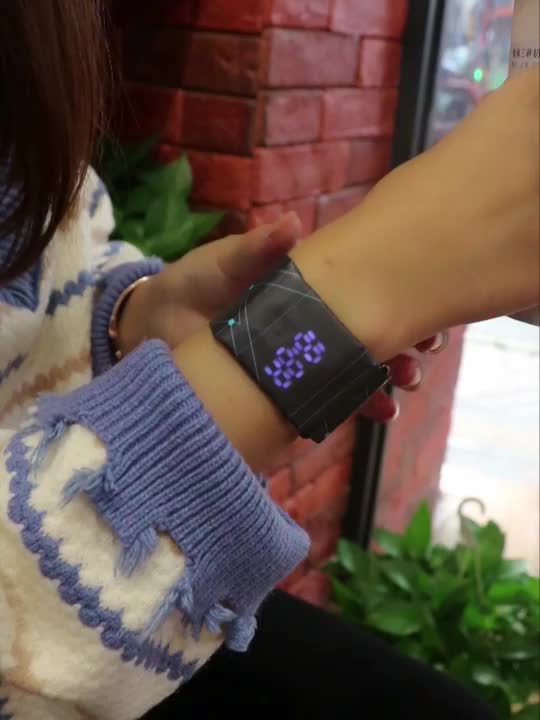 paper led watch