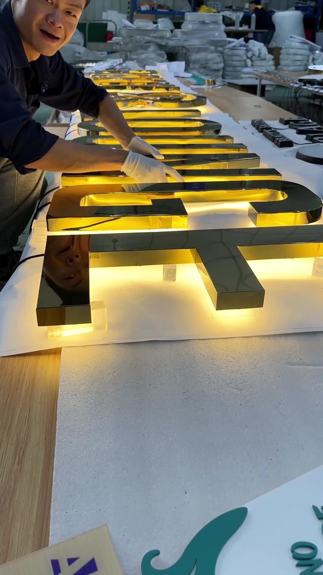 Business Logo Sign Acrylic Custom Logo Decoration Office Door Sign Wall