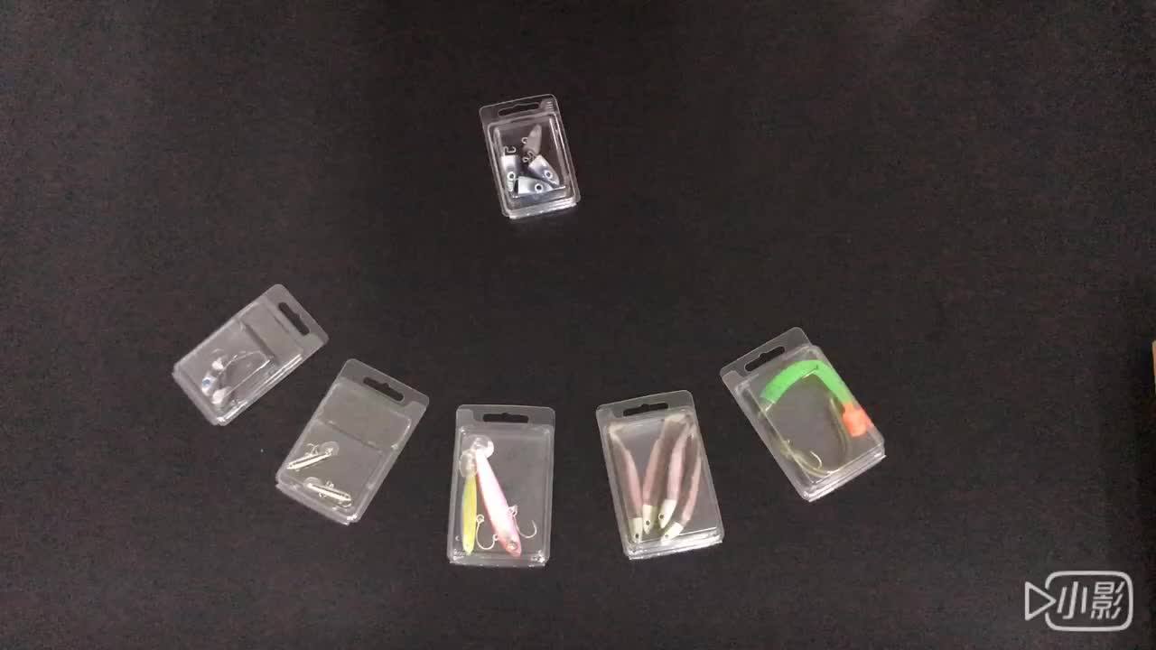 Pet Transparent Stock Fishing Lure Clamshell Packaging Buy Fishing
