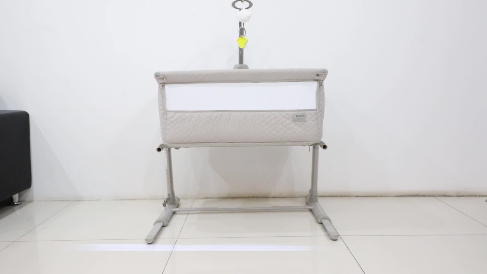 Ronbei 침대 옆 슬리퍼 아기 침대 유아용 침대 부모와 연결된 침대 아기 요람 침대 옆 침대 Buy 아기 공동 슬리퍼