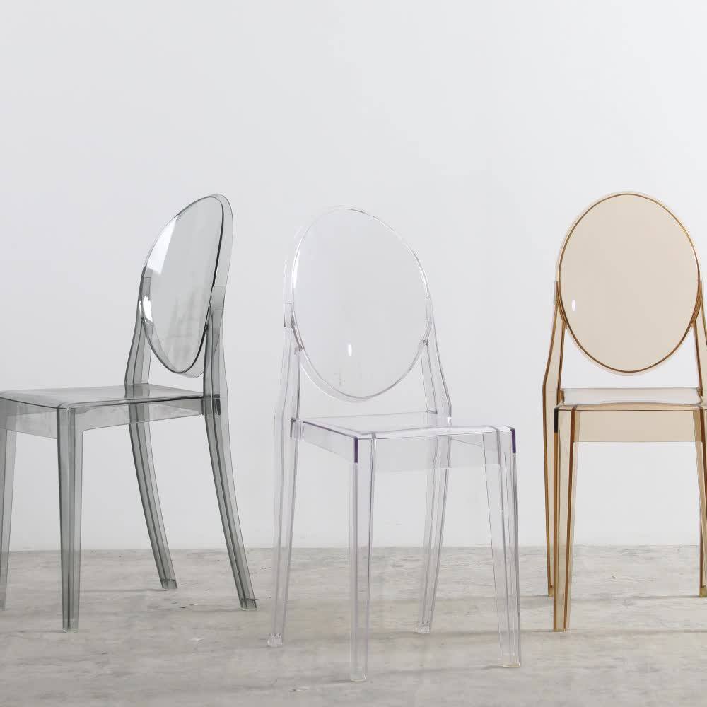 Latest Design Clear Acrylic Transparent Banquet Stacking Pc Plastic