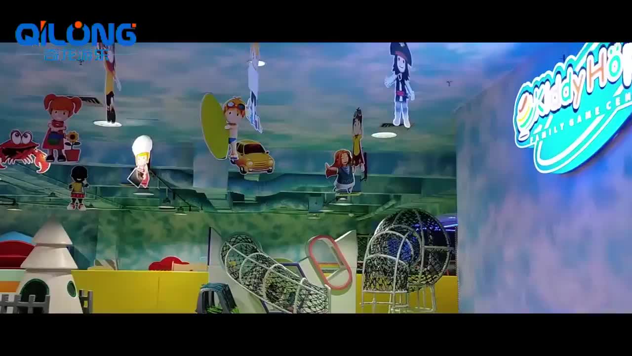 Malaysia Project Indoor Playground Construction Material Component