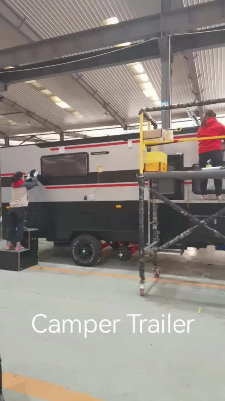 Hot Selling Travel Trailers Offroad Caravan Trailer Off Road Caravan