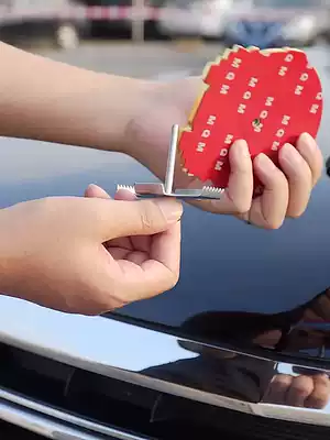 Red flag car net badge modified metal car label sticker Cover-up sticker decoration supplies H5H7H9EHS3HS5HS7