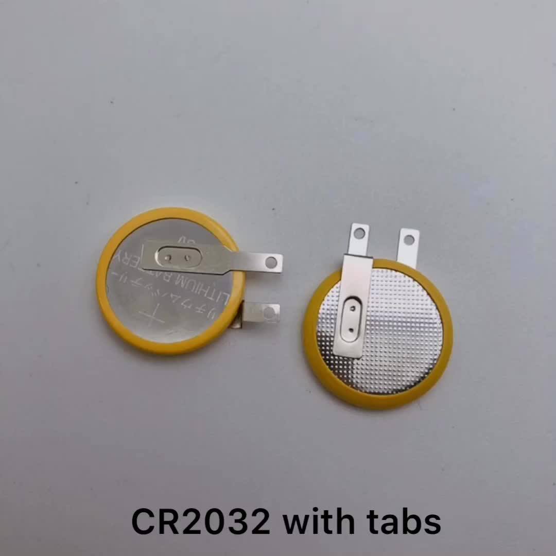 High Quality New Replacement Lithium 3v Cell Cr2032 With Solder Tabs